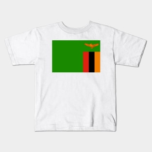 Flag of Zambia Kids T-Shirt